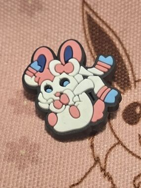 3/$10 Sylveon Pokemon Croc Charm